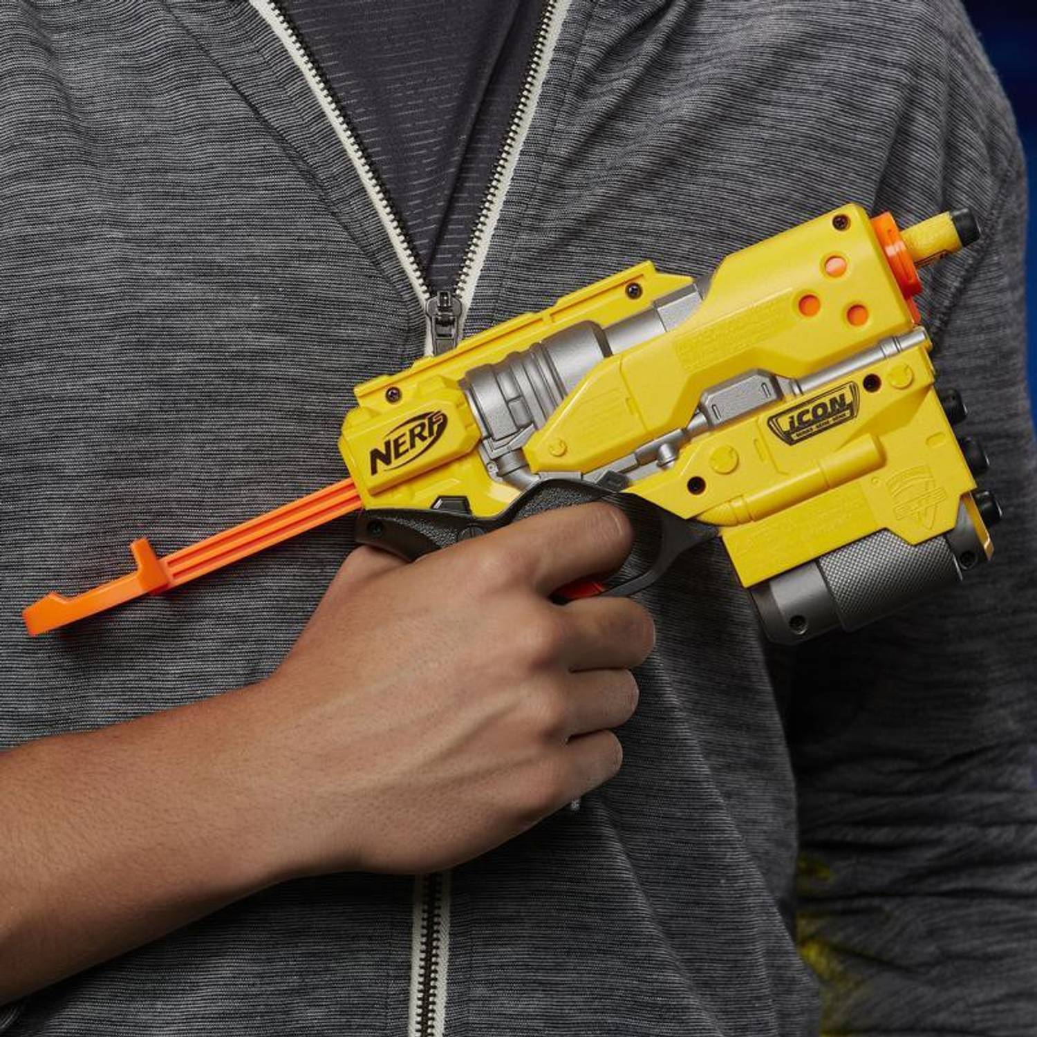 Nerf Element EX-6 N-Strike Toy Blaster, 12 Darts, 50th Icon Series
