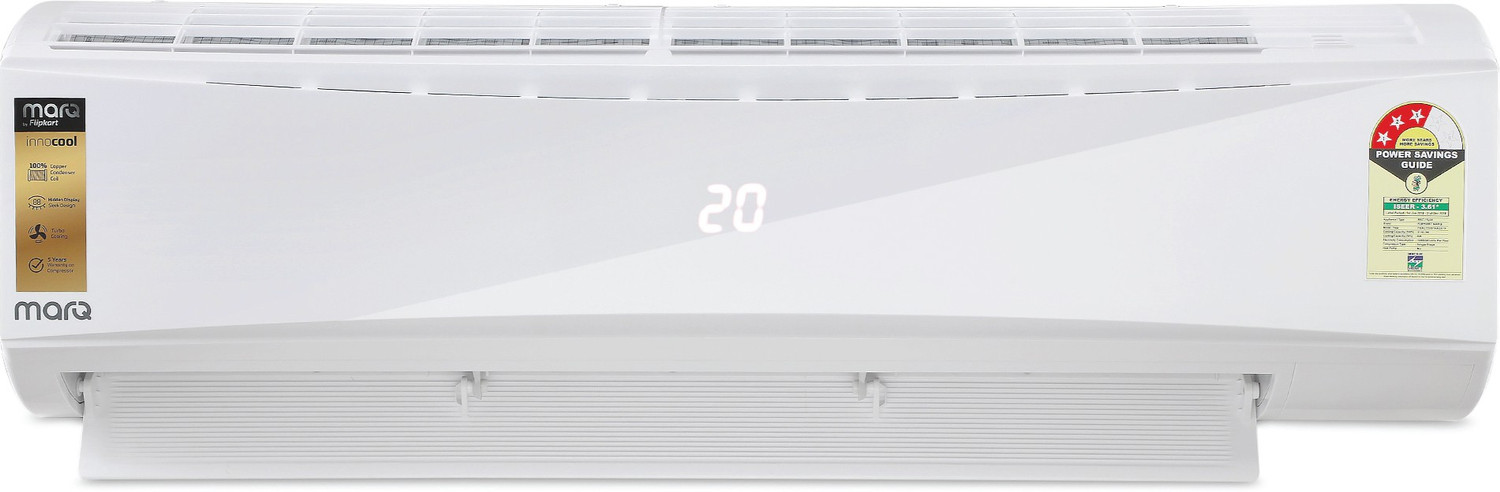 Image of MarQ by Flipkart 2019 Model 1.5 Ton 3 Star Split Fixed Speed AC