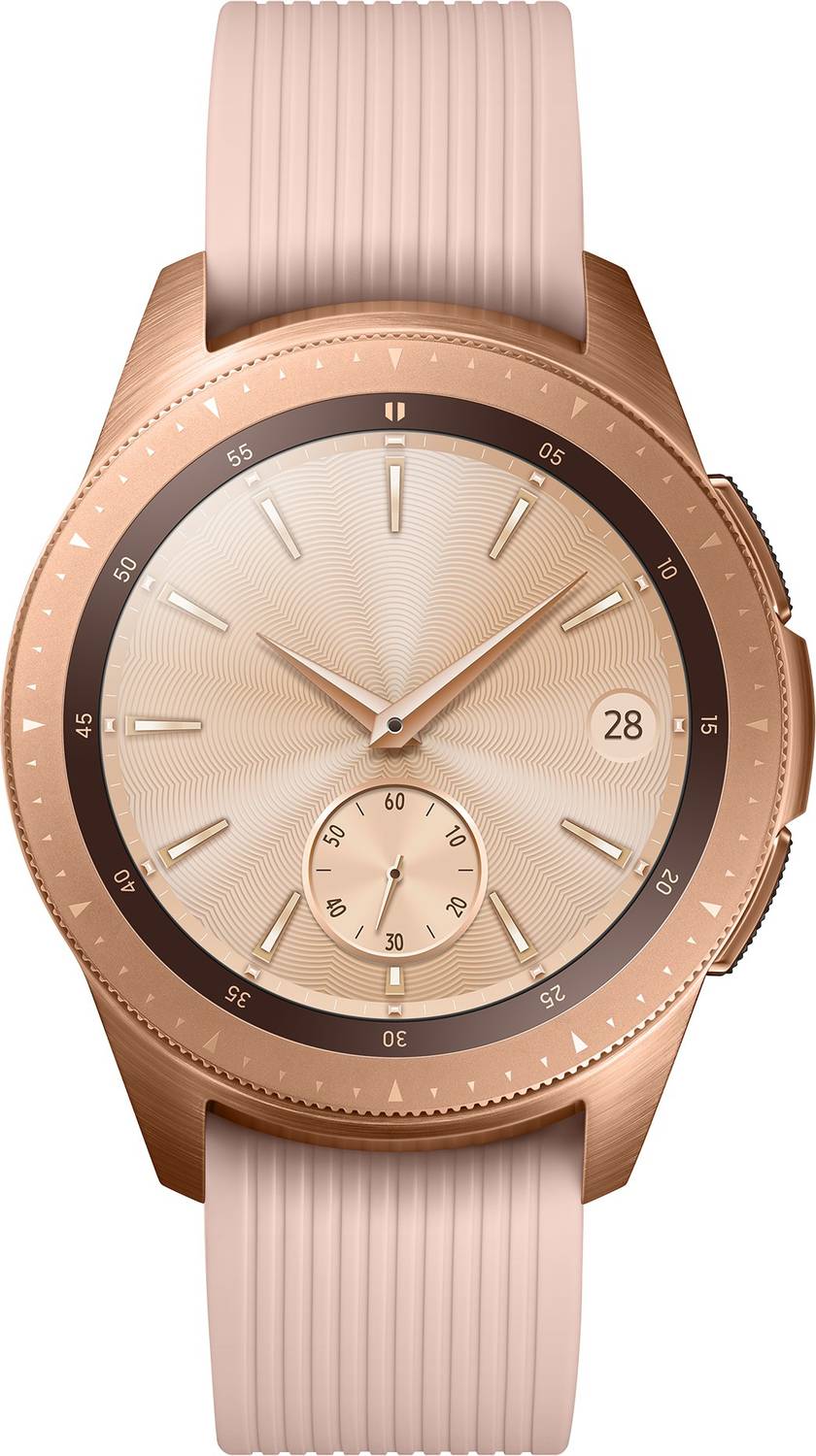 Samsung Galaxy Watch 42 mm LTE (Beige Strap, Regular)