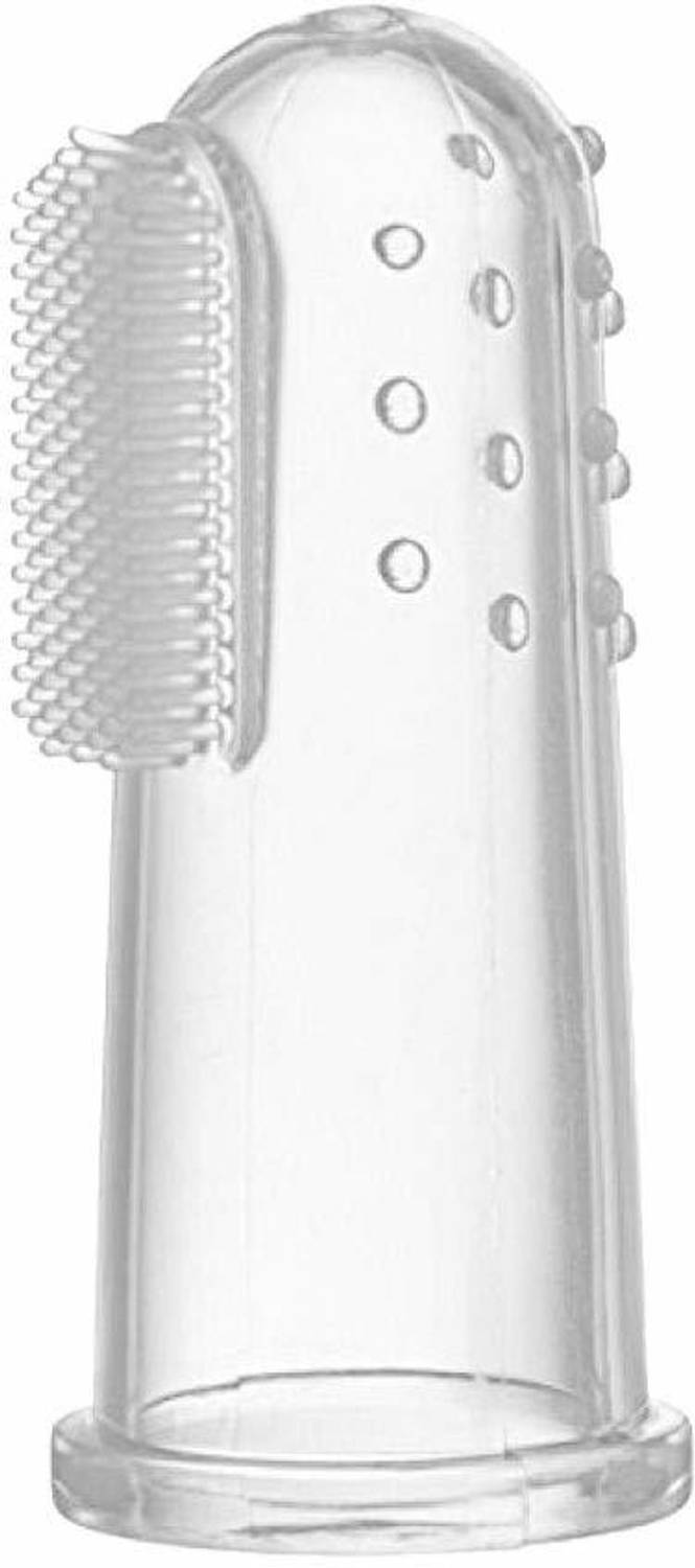 Buddsbuddy Polypropylene Soft Silicone Finger Medium Toothbrush