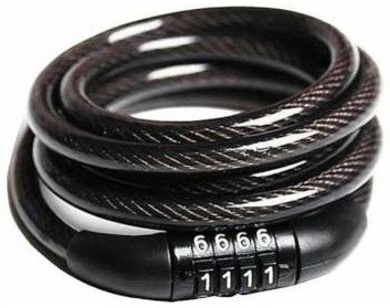 AMIRIDE Lock with 4 Digit Numeric Cable Cycle Lock