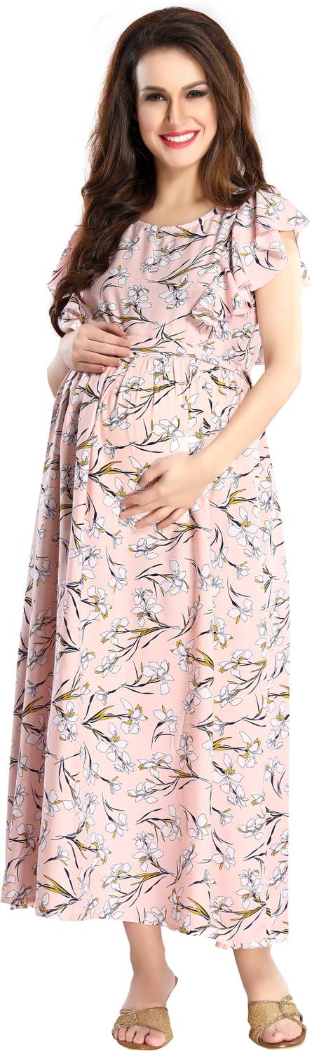 AV2 Women Floral Print Anarkali Kurta