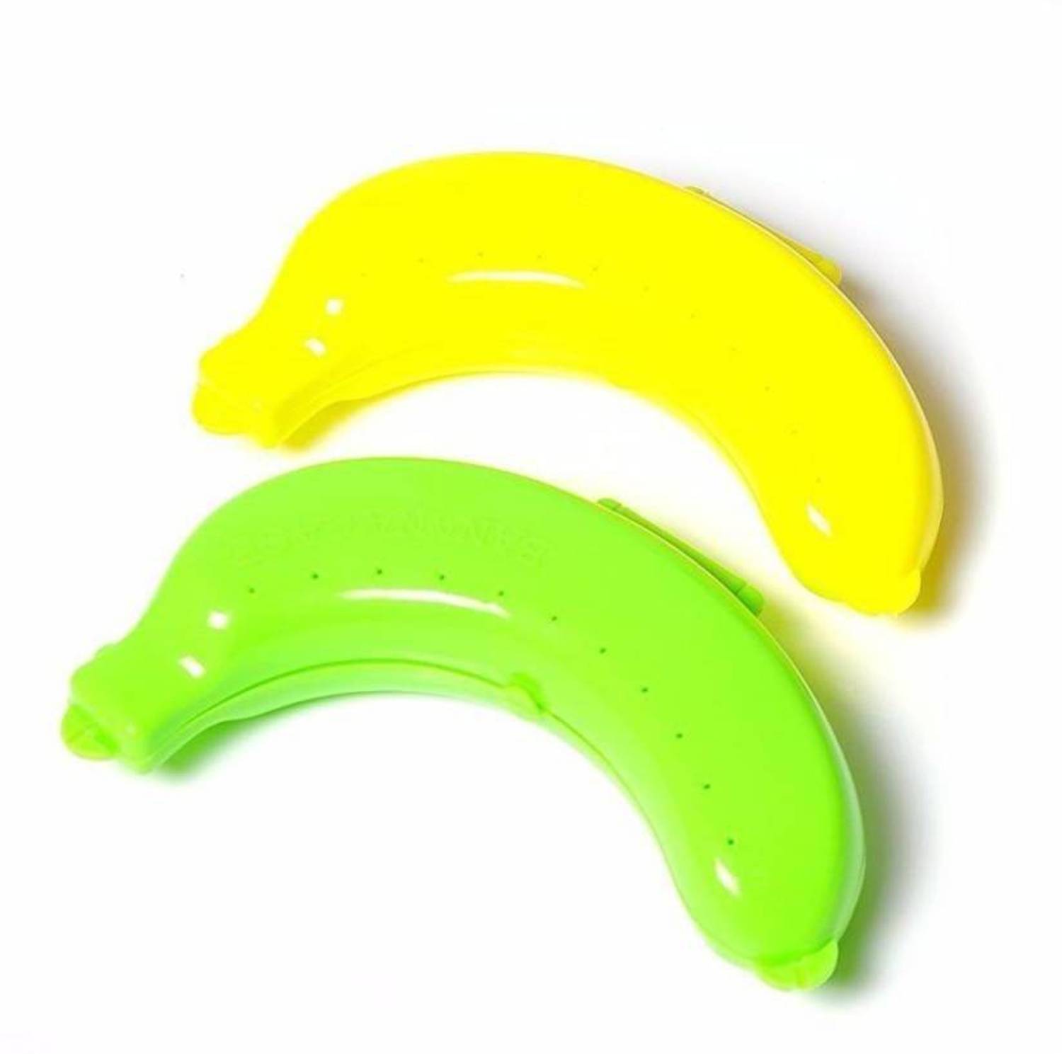Arvel Fancy Banana Case a5 2 Containers Lunch Box (150 ml) 2 Containers Plastic Office Lunch Box