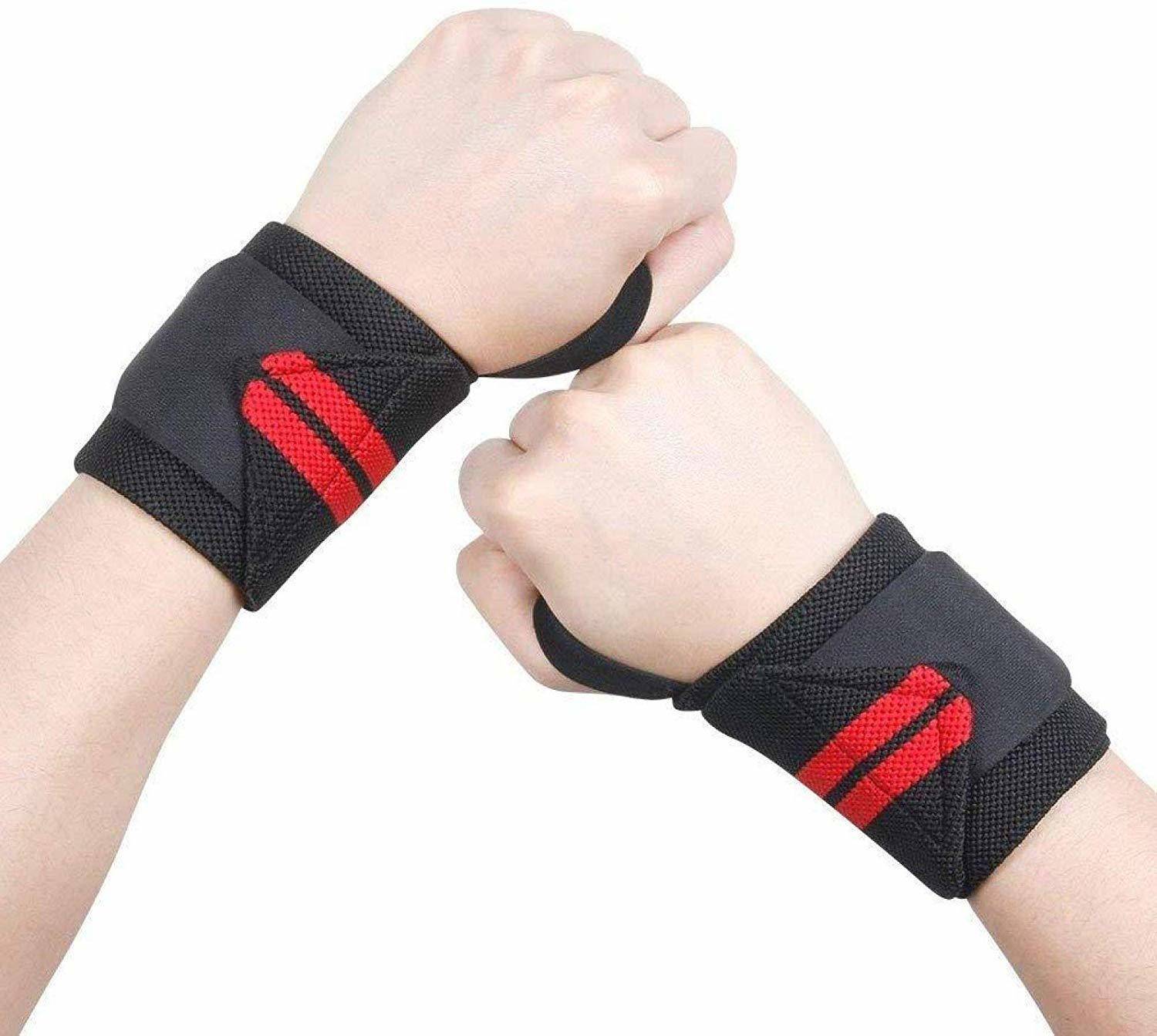 ArrowMax professional grade weight lifting wrist strap with thumb support Wrist Support