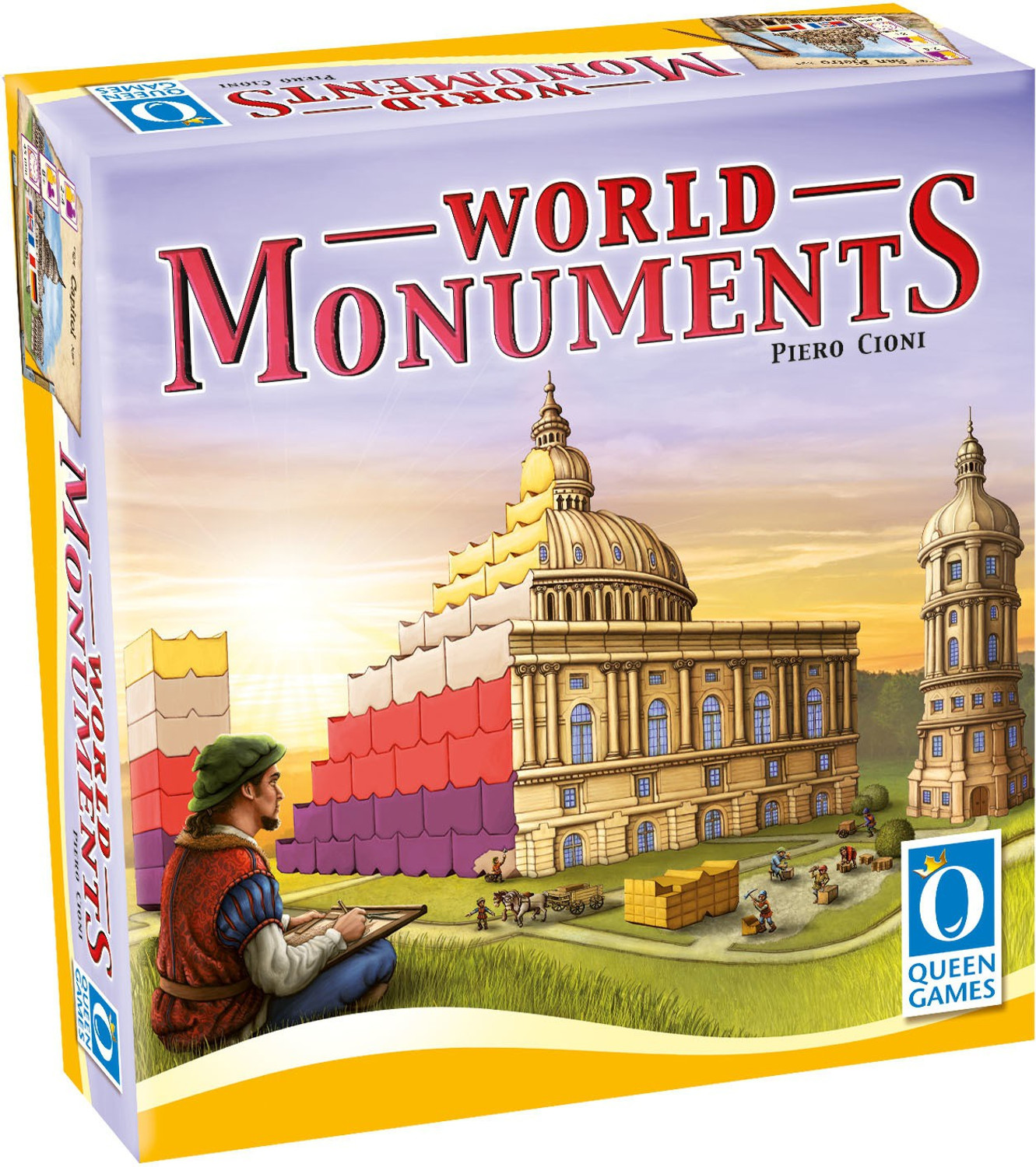 Image of Queen Games World Monuments Party & Fun Board Game