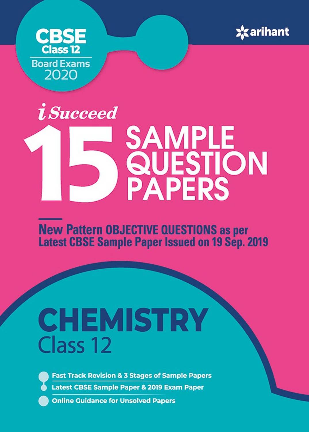 15 Sample Question Papers Chemistry Class 12th Cbse 2019-2020