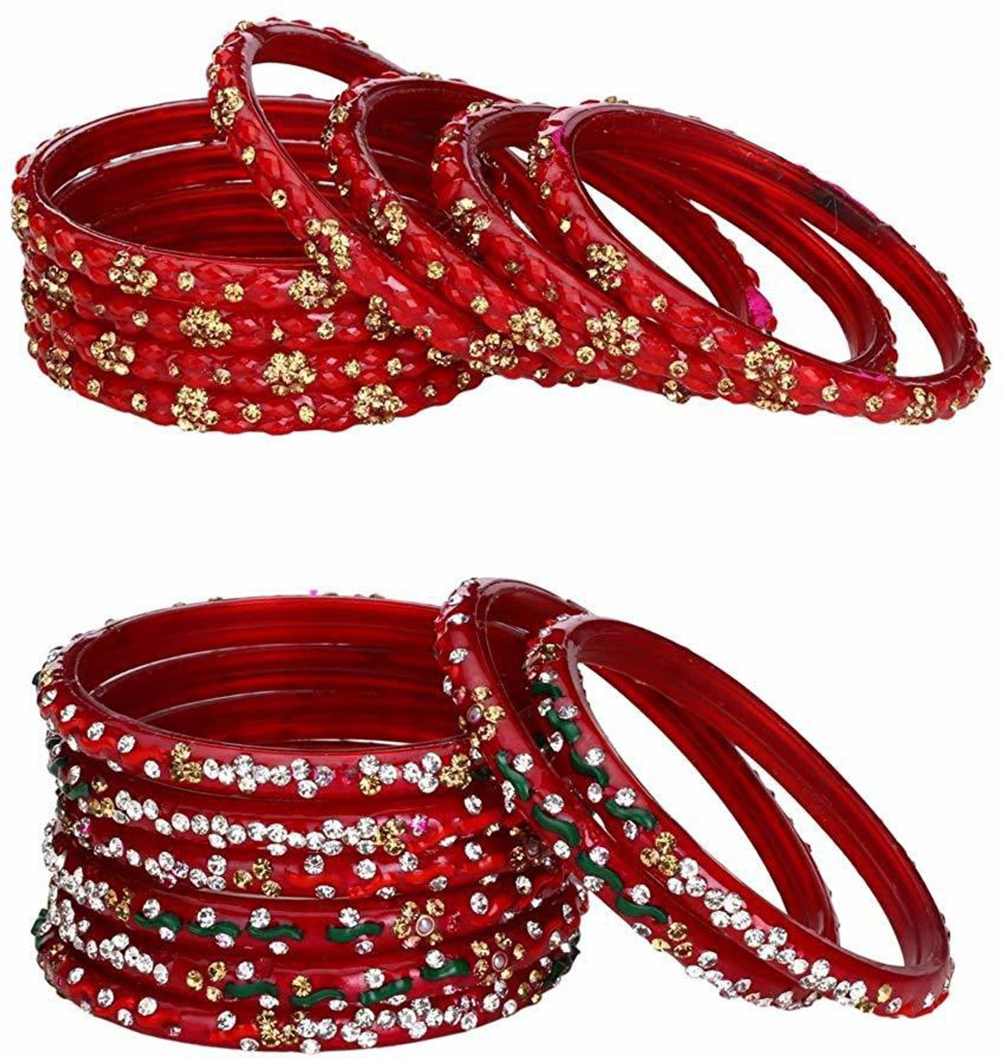 1st Time Glass Bangle Set