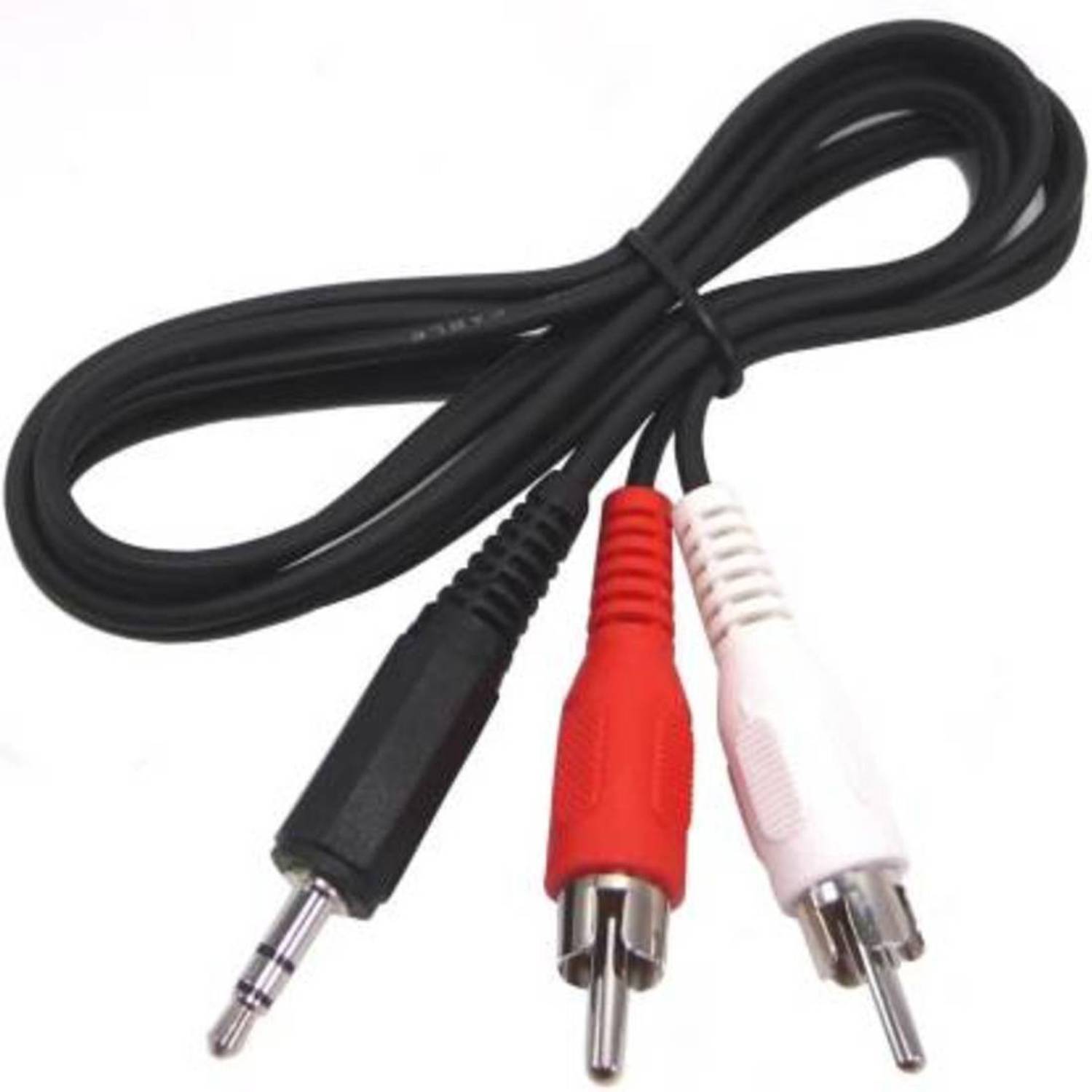 EarTech TV-out Cable TV-out Cable Audio Video 2RC Stereo Cables