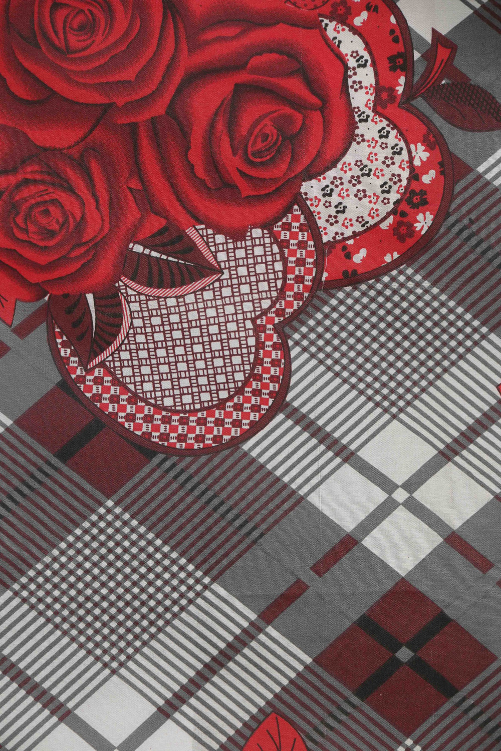 Image of Flipkart SmartBuy Polycotton Double Flat 104 TC Floral 1 Bedsheet with 2 Pillow Covers