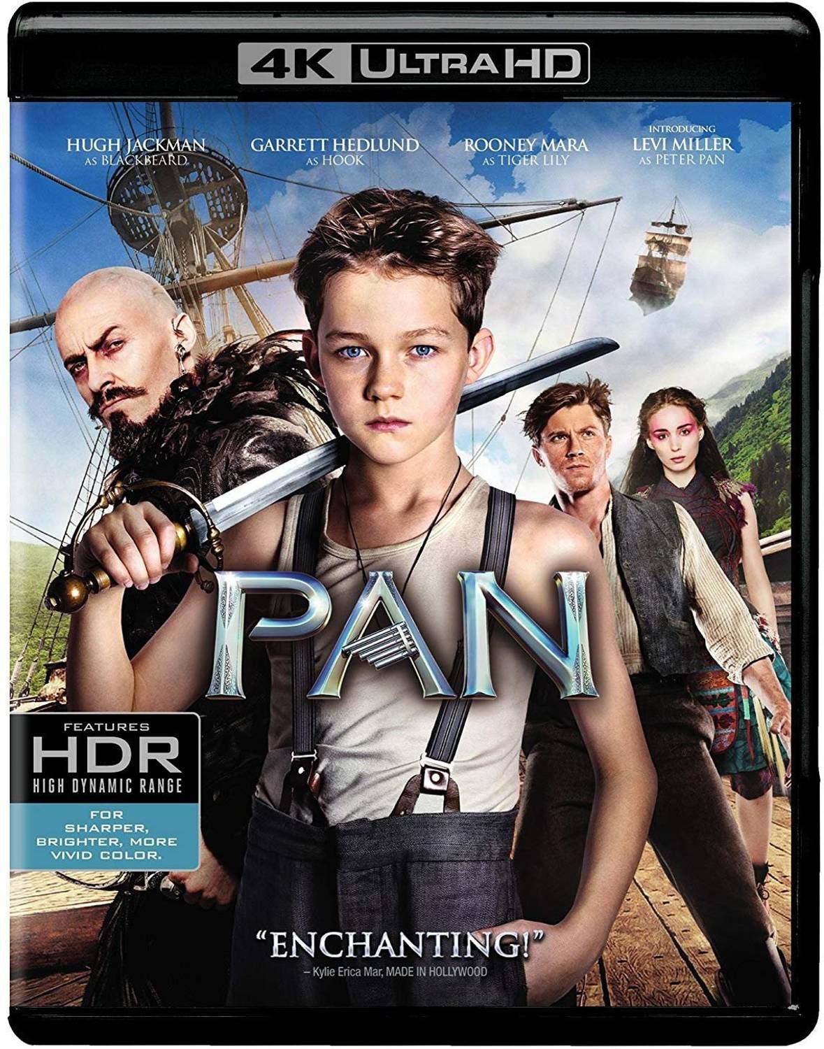 Pan (4K UHD + Blu-ray) (2-Disc Set) (Region Free + Fully Packaged