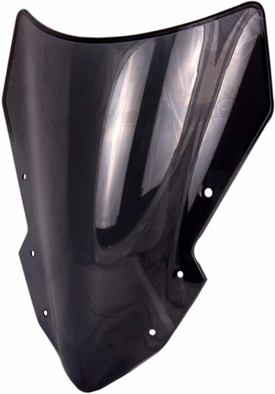 Image of WSI W Universal Visor (Black) Bike Windshield