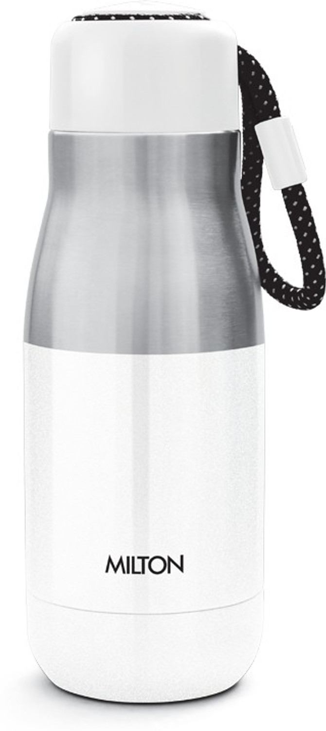 Image of MILTON EMINENT-400 Thermosteel Vacuum Insulated Stainless Steel Hot & Cold Water Bottle 369 ml Steel Flask
