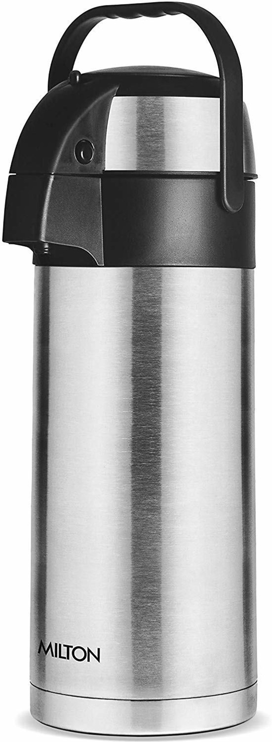 Image of MILTON 3.5 L Beverages Dispenser 3500 ml Steel Flask