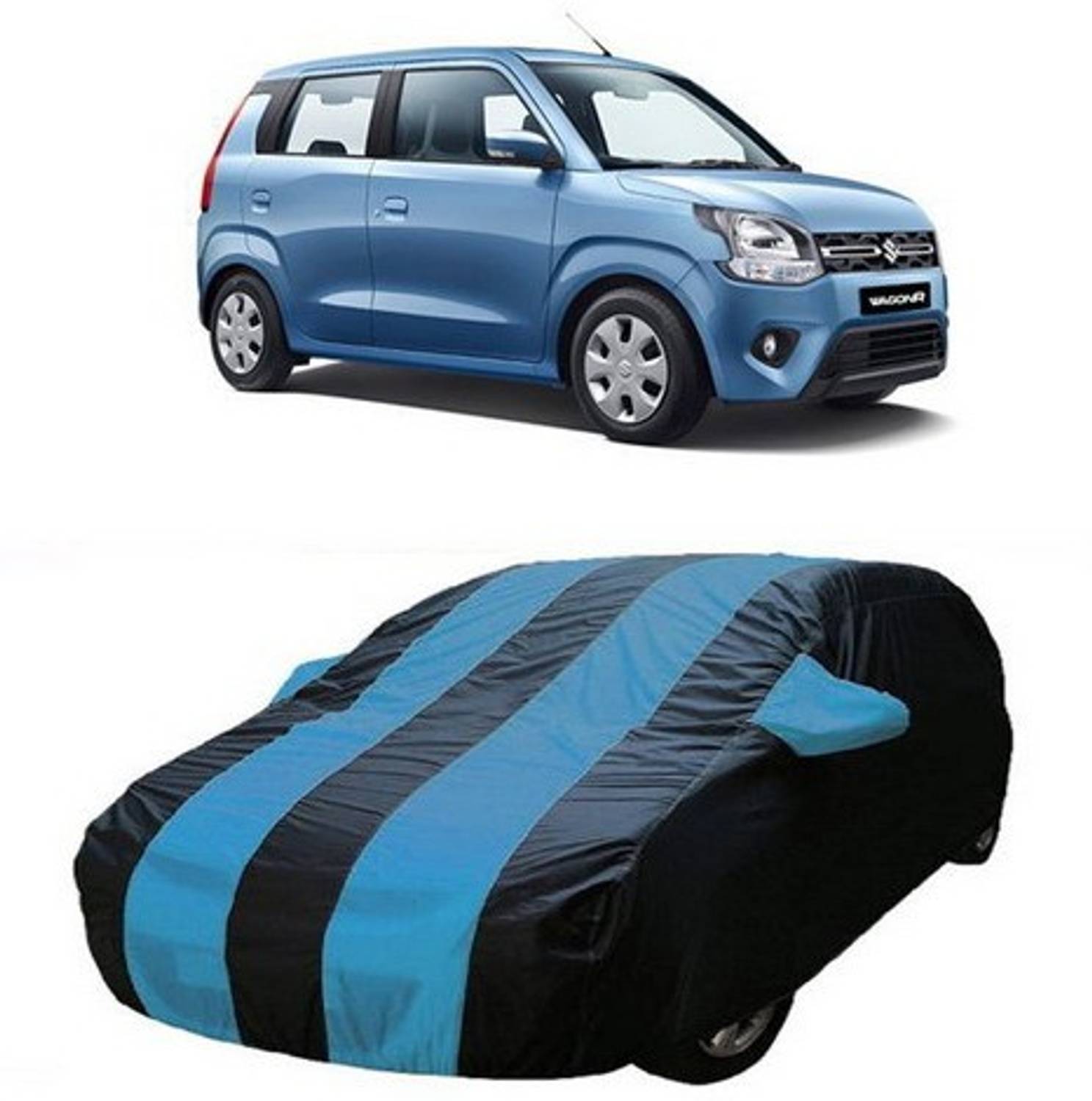 AAMANG Car Cover For Maruti Suzuki WagonR (With Mirror Pockets)