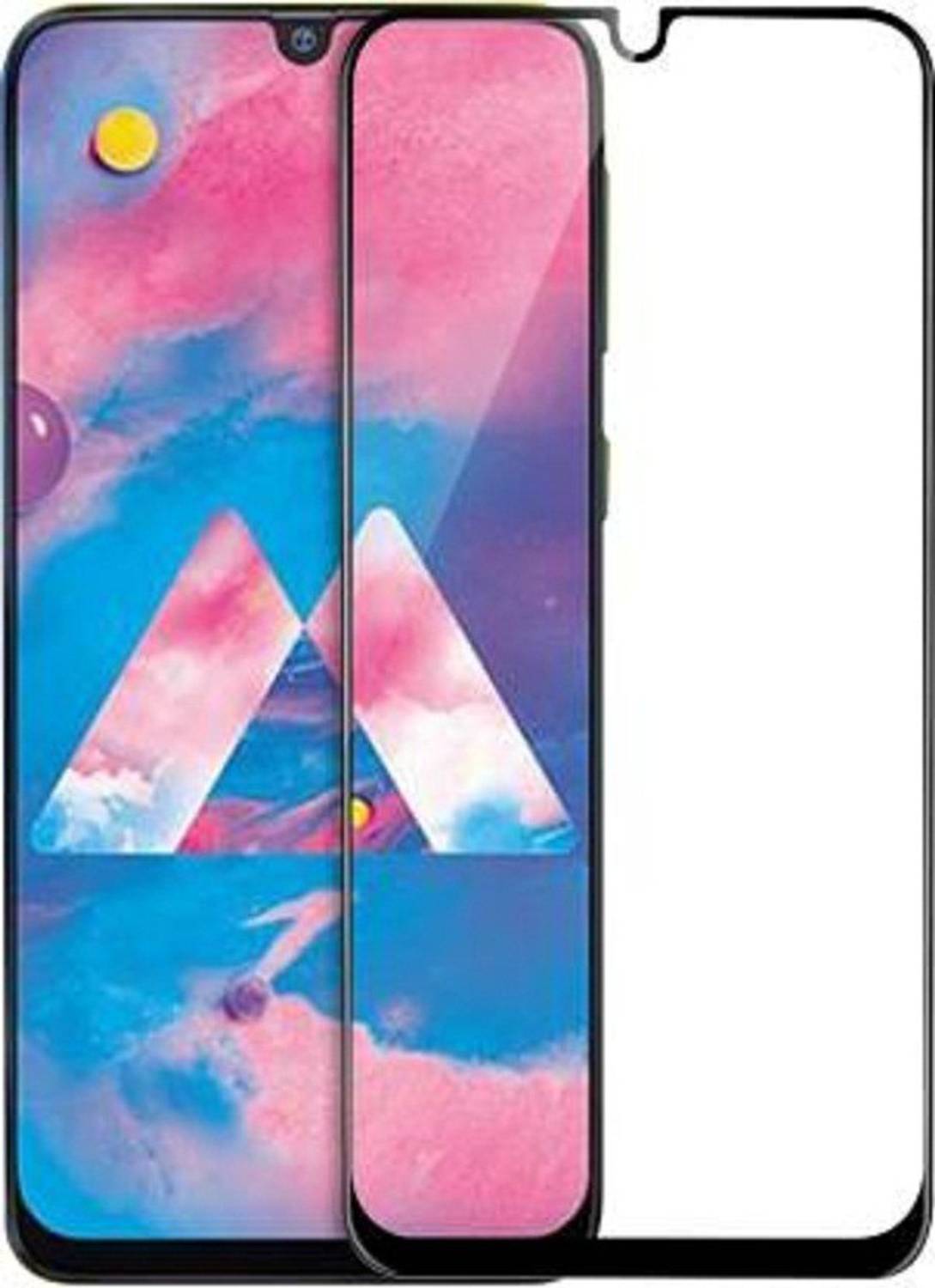 BVR Edge To Edge Tempered Glass for Samsung Galaxy A30