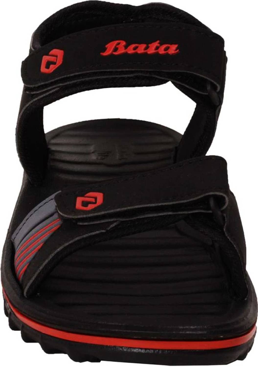 Bata Men Black Sandals - Image 3