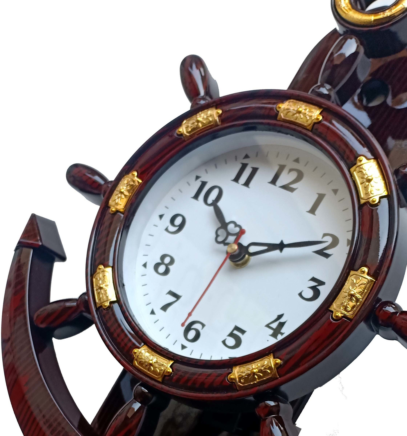 Image of GrabBasket Analog 38 cm X 26 cm Wall Clock