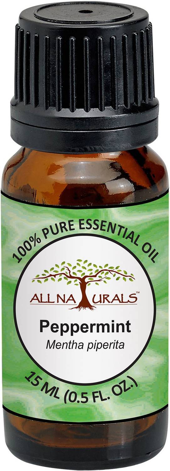 All Naturals Peppermint Essential Oil 15ML 100% Pure Undiluted for Hair