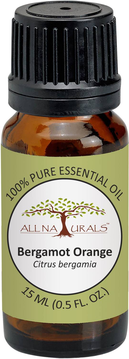 All Naturals Bergamot Essential Oil 15ML 100% Pure Natural Remedy for Insomnia