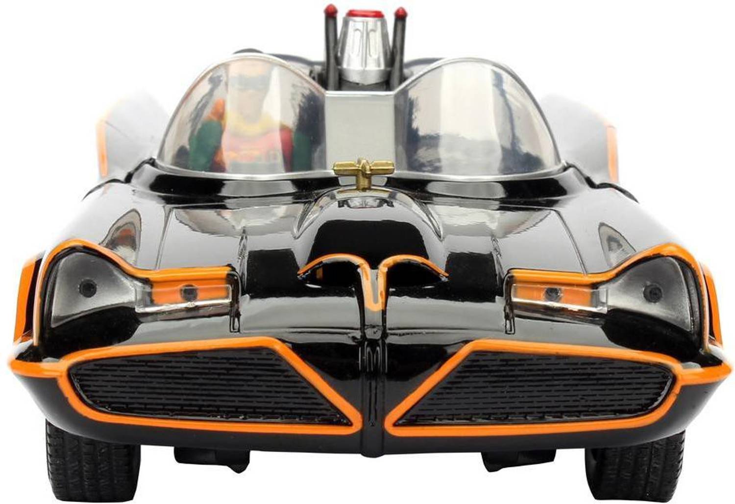 Jada Toys 1:24 Licensed 1966 Batman Toy Car for Kids - Black - 1