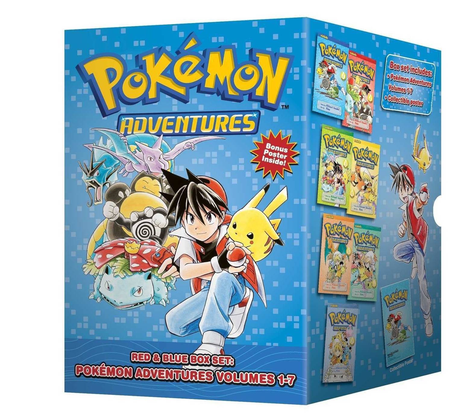 Pokemon Adventures Red & Blue Box Set (Set Includes Vols. 1-7