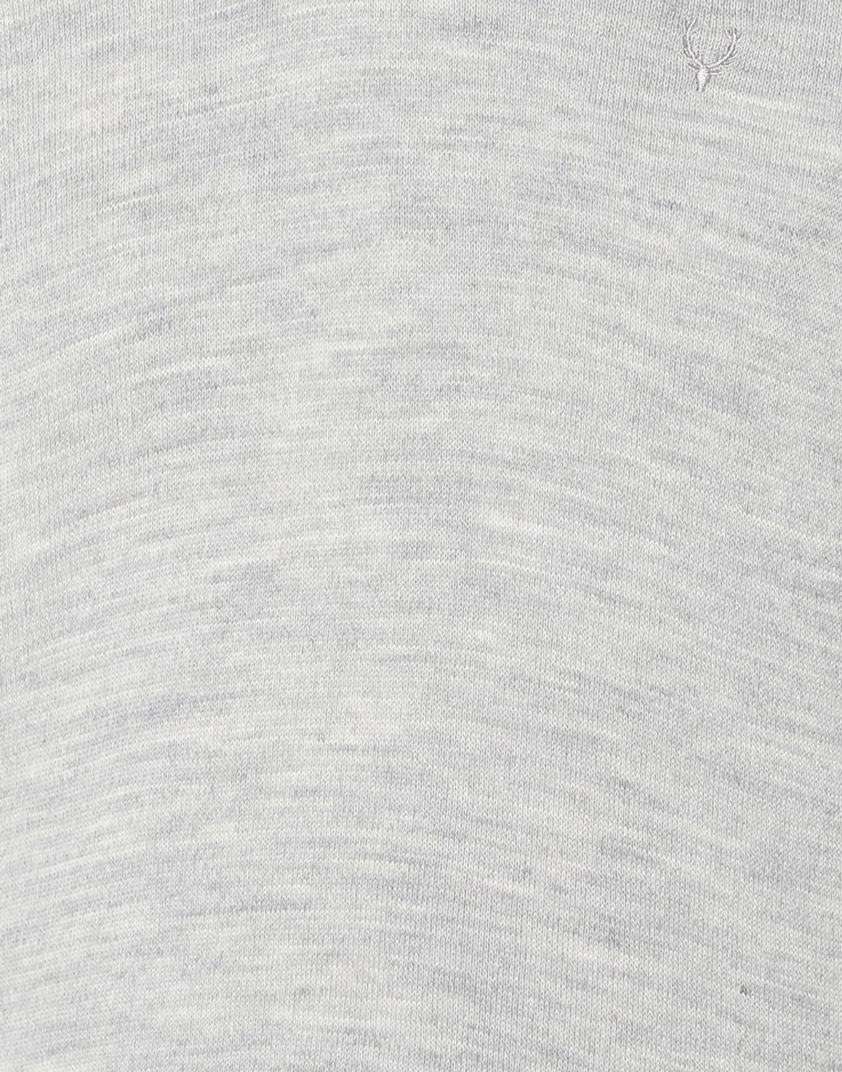 Image of Allen Solly Men Self Design V Neck Grey Sweater