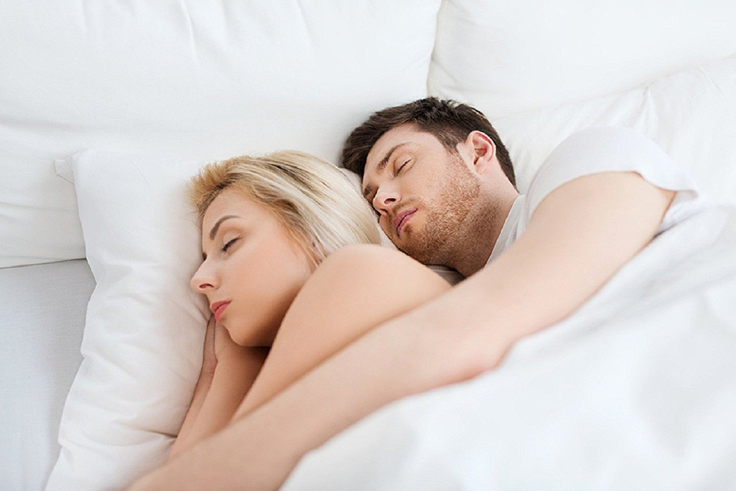 Image of JDX Polyester Fibre Sleeping Pillow Pack of 4 Solid