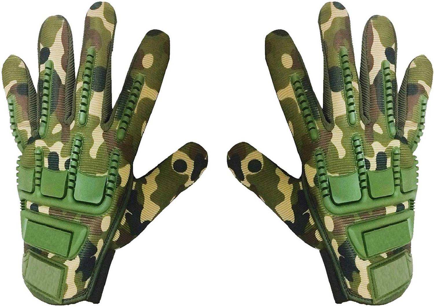Adventure hut Outdoor Non-slip wear Army Print Protective Riding Gloves