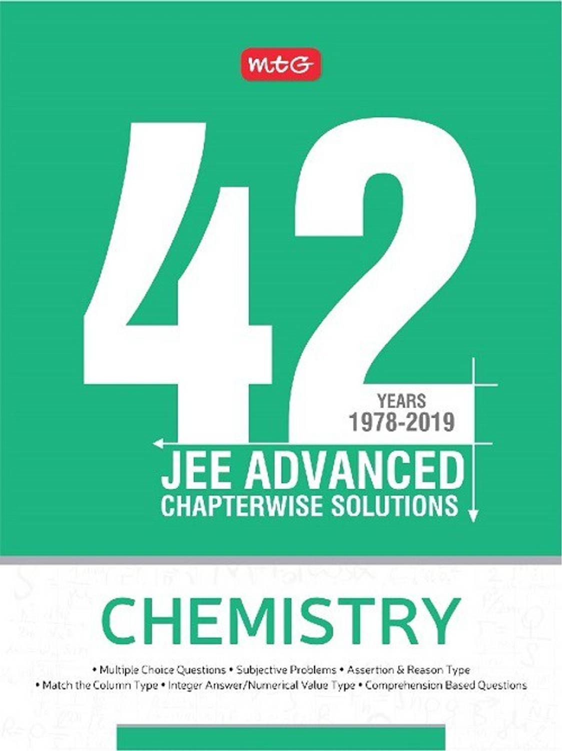 42 Years Jee Advance Chapterwise Solutions - Chemistry