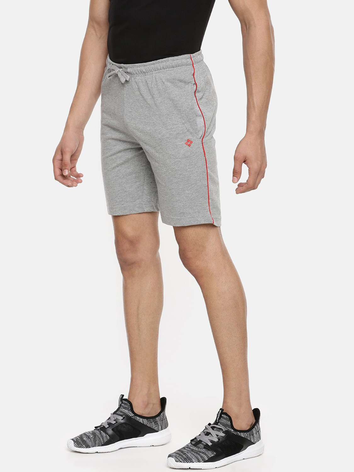 Image of Dollar Solid Men Black Bermuda Shorts