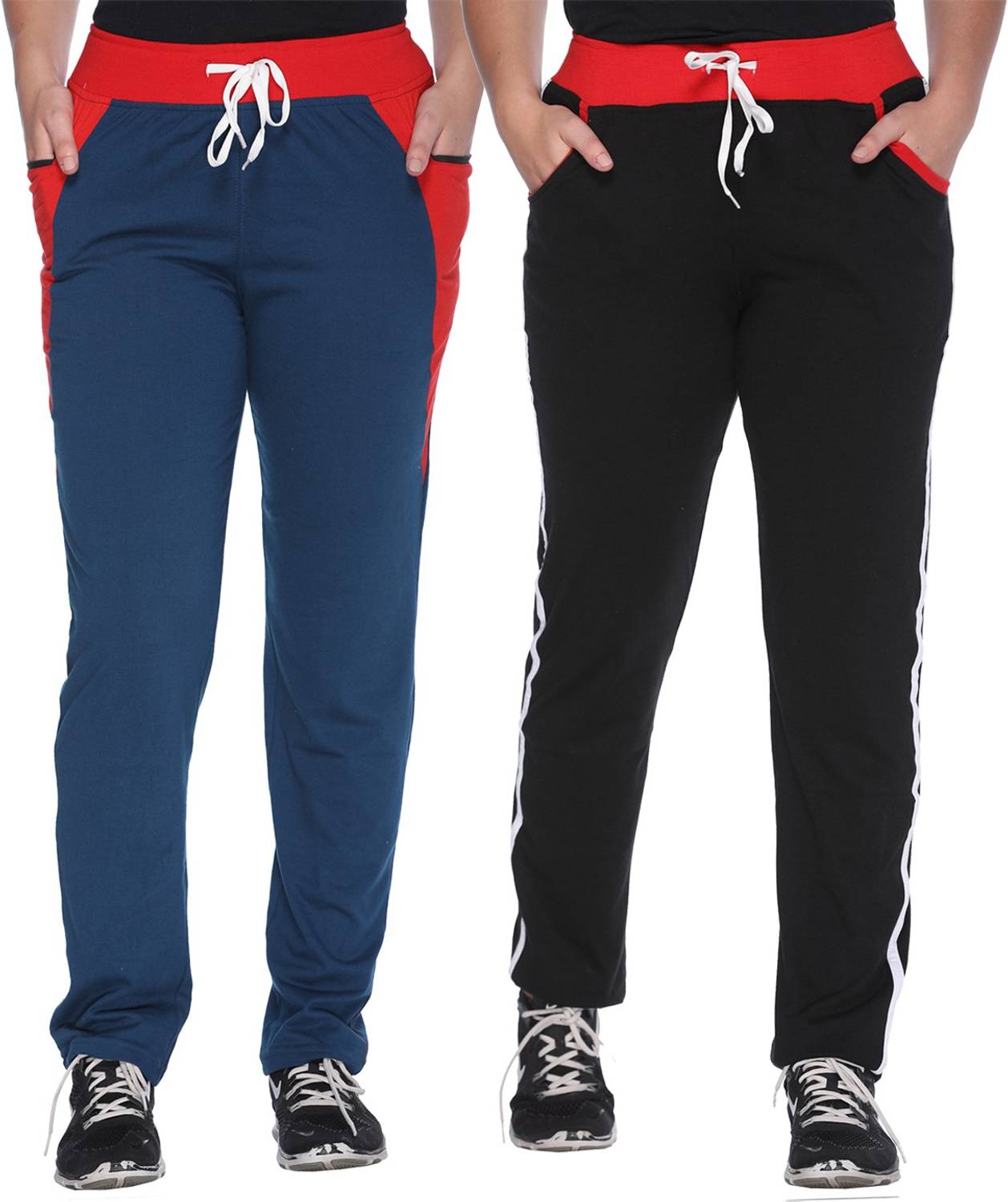 69GAL Solid Women Multicolor Track Pants