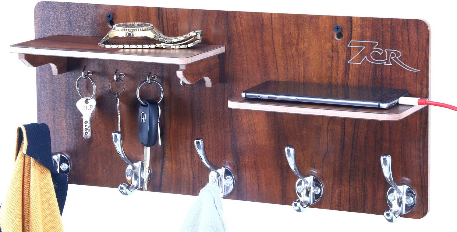 7CR KH-10 HS-2001 (WB) Wooden Wall Shelf
