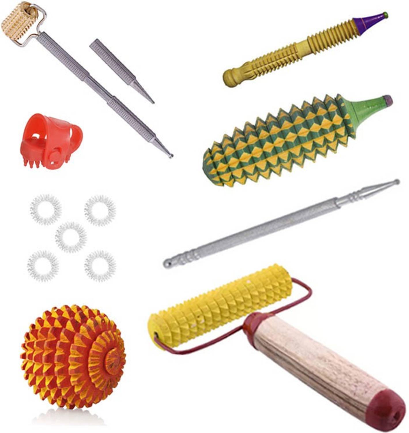Accufit AF16 Acupressure Tools Combo Kit Massager