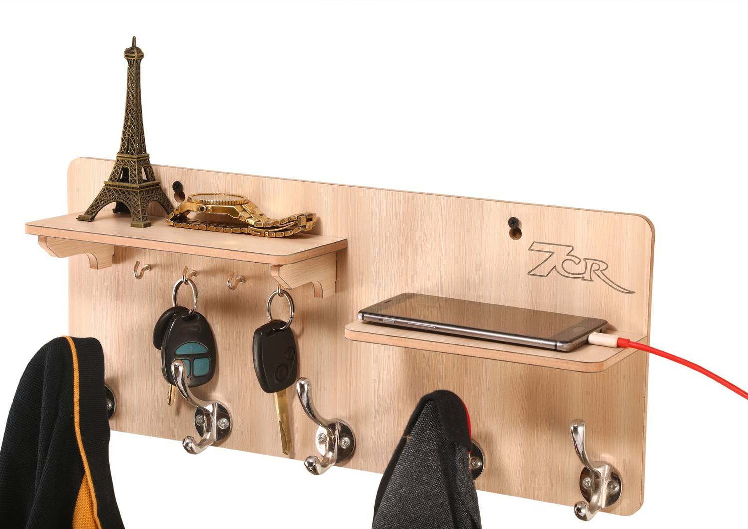 7CR KH-10 HS-2001 Wooden Wall Shelf