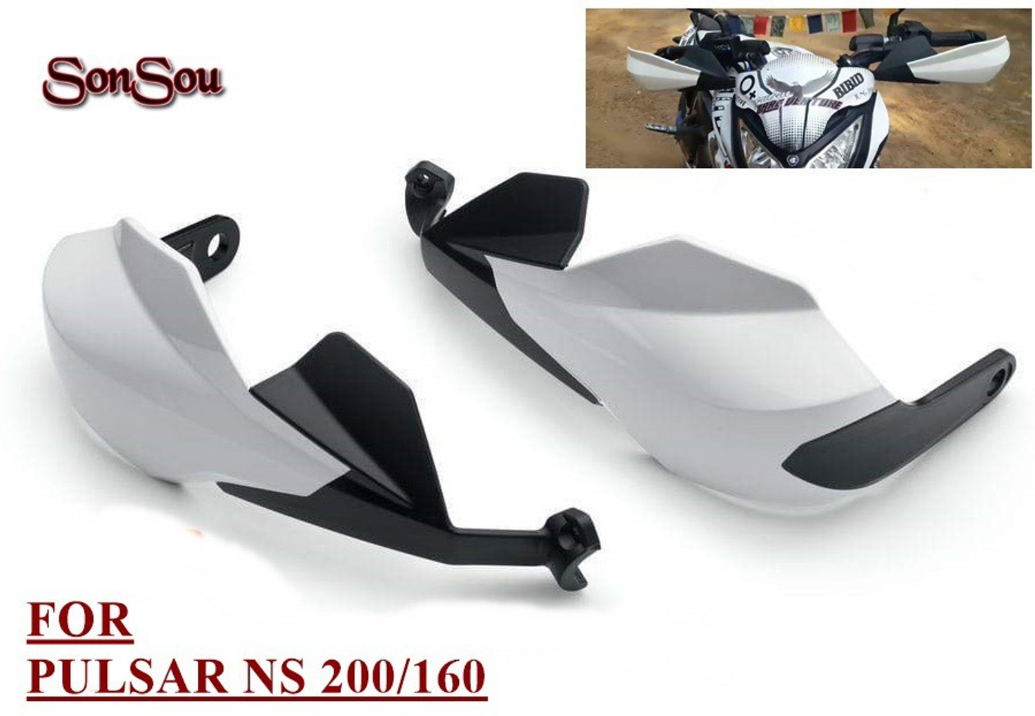 Image of SONSOU HANDLE BAR HANDGUARD NS200 /160 Handlebar Hand Guard