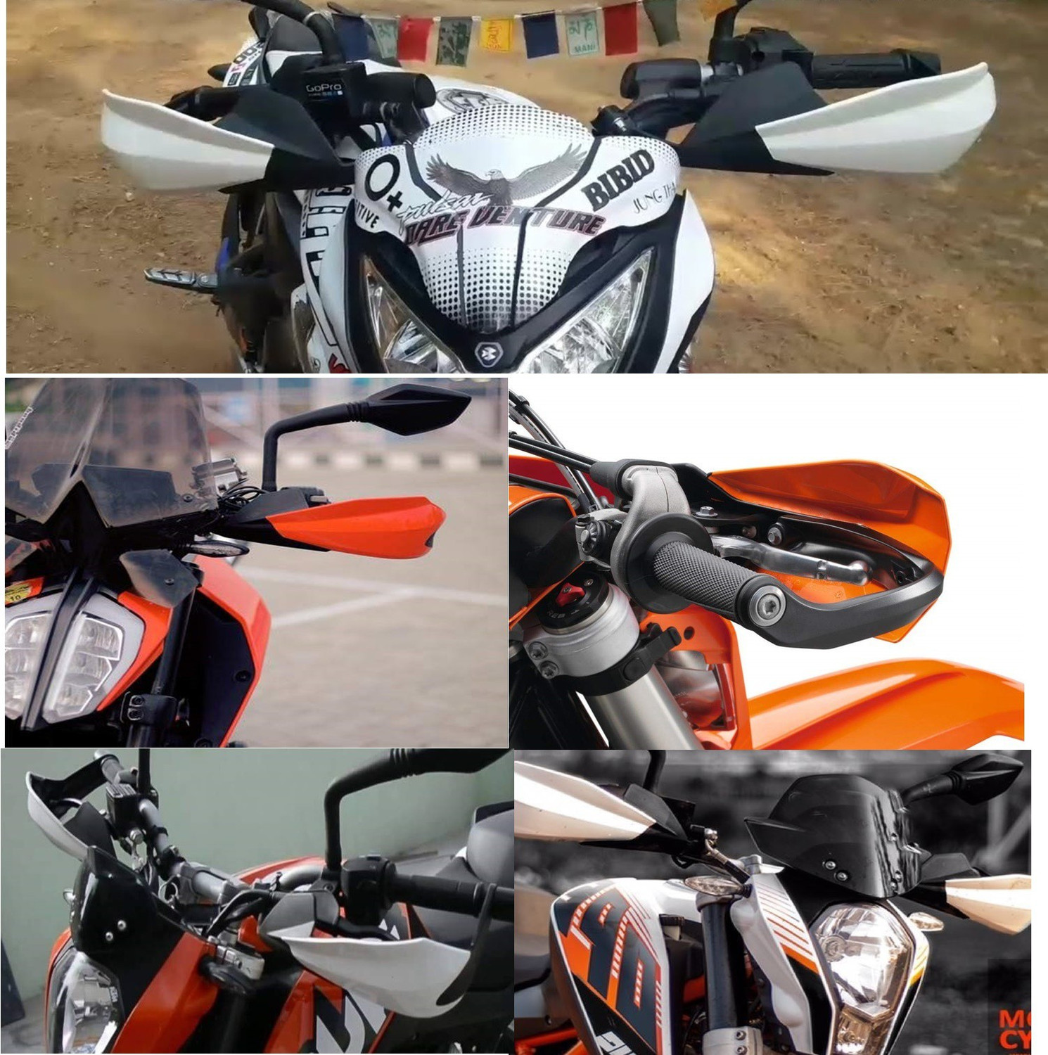 Image of SONSOU HANDLE BAR HANDGUARD NS200 /160 Handlebar Hand Guard