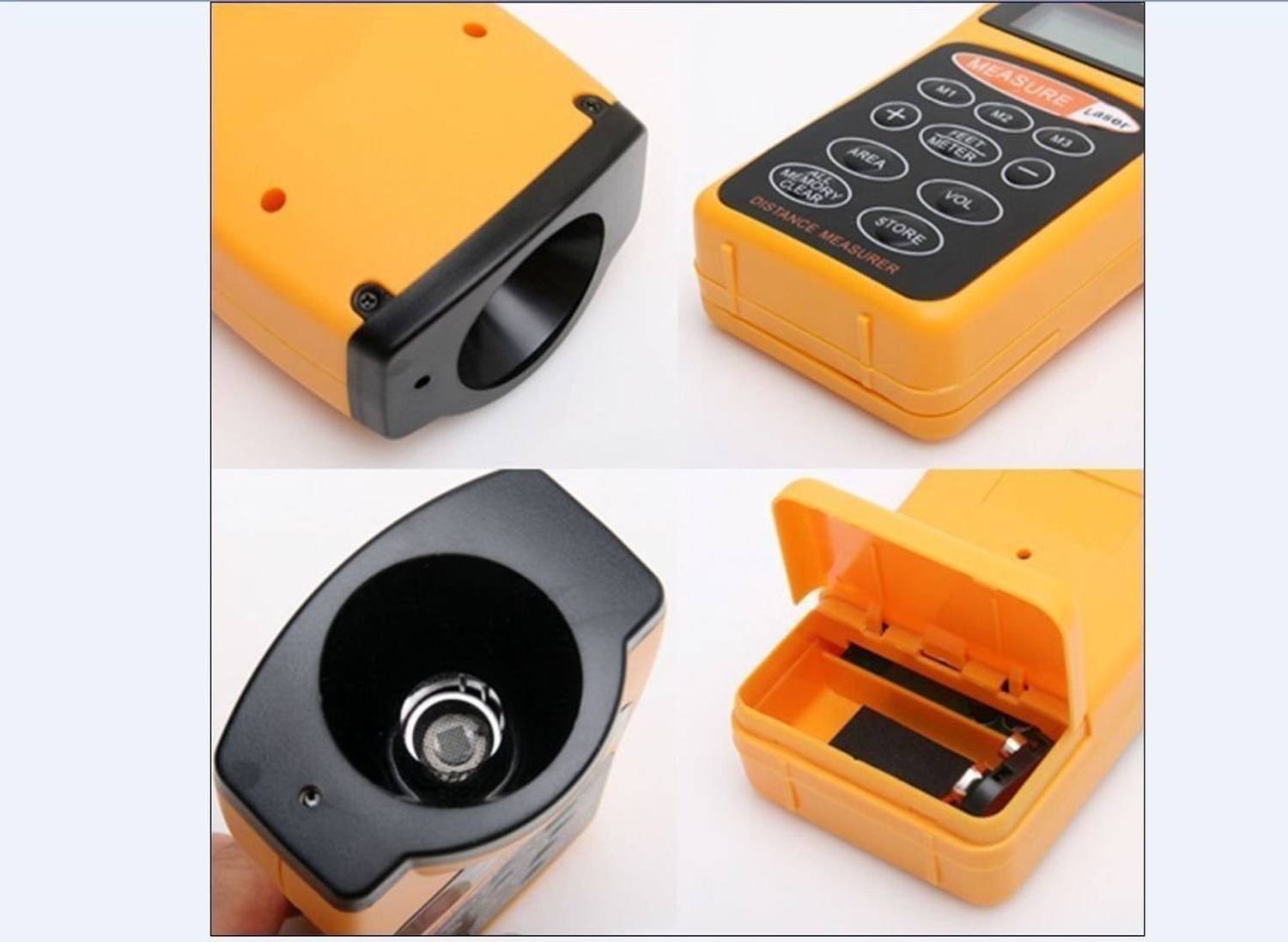 Lomvum Laser Measure 393ft, Laser Distance Meter 120M, Portable Handle Digital M Lomvum Laser Measure 393ft, Laser Distance Meter 120M, Portable Handle Digital M