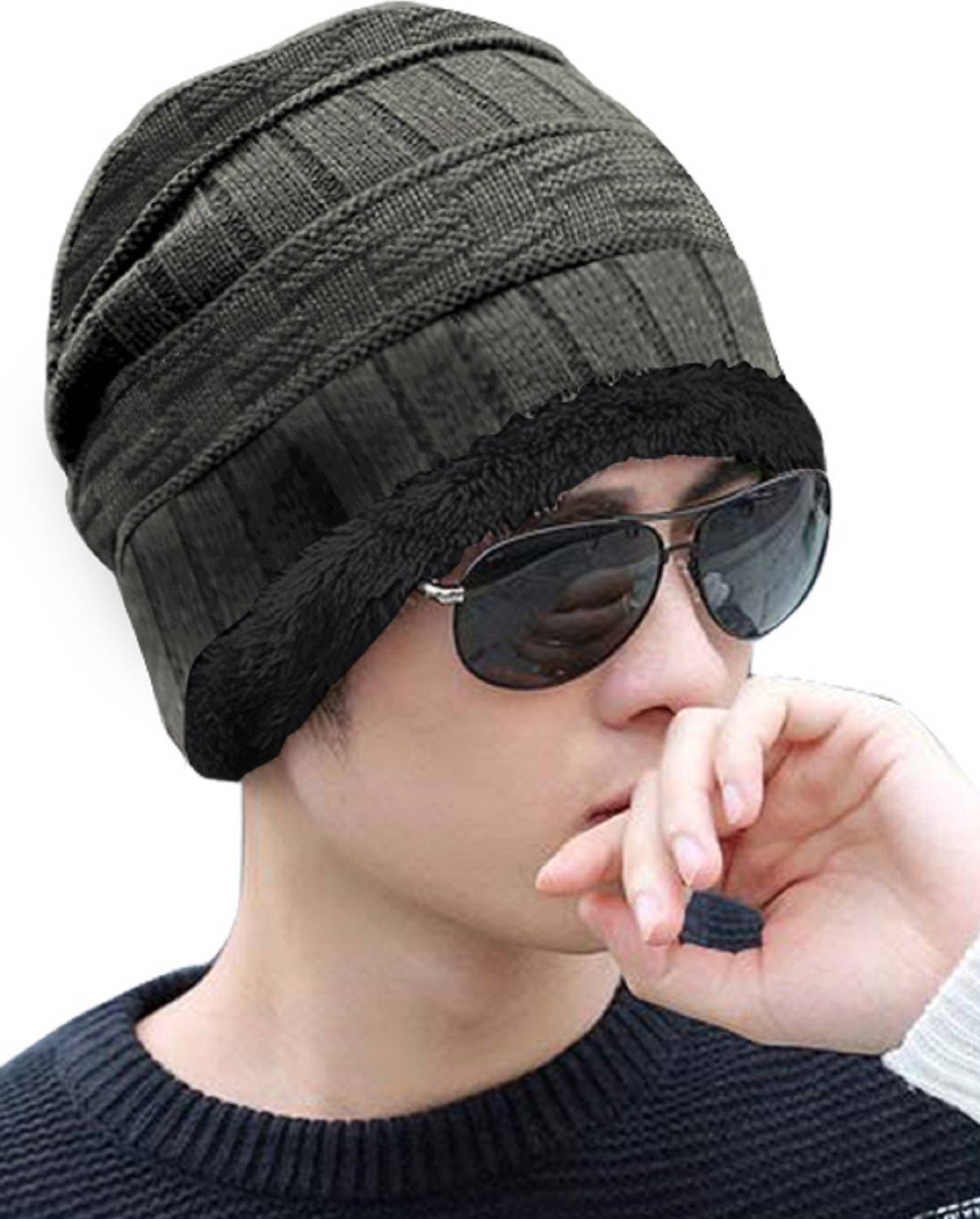ADBUCKS Solid Beanie