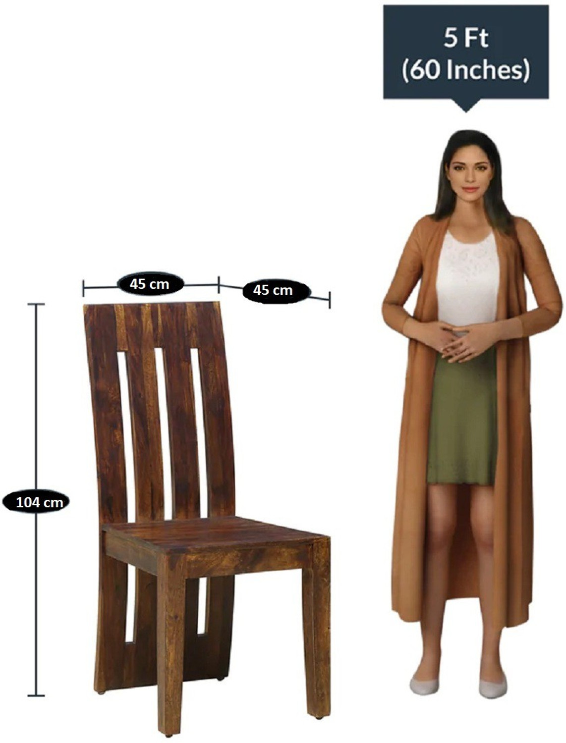 Image of Kendalwood Furniture Solid Wood 6 Seater Dining Set