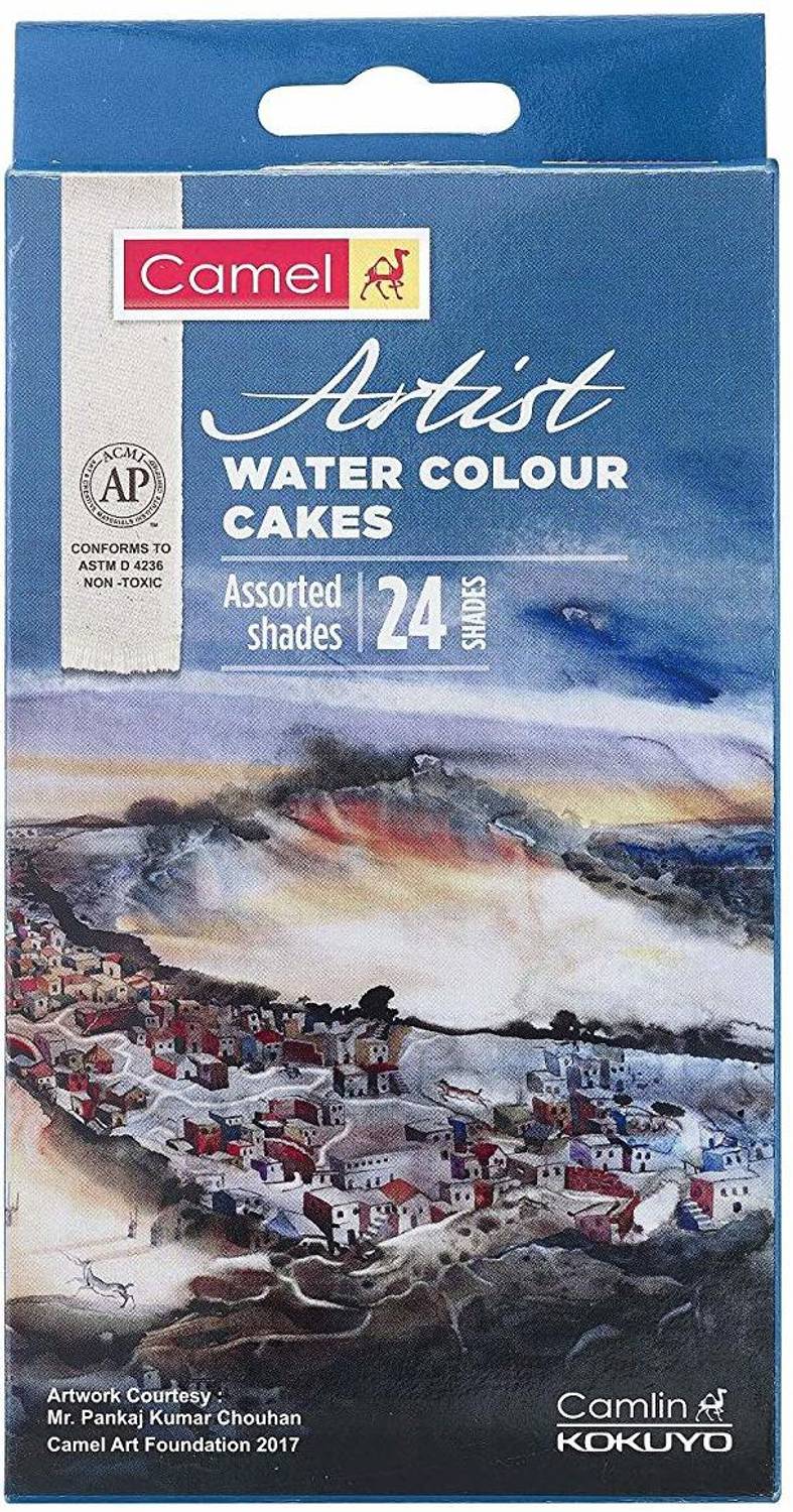 Camel Artist Water Colour Cake Set - Image 1
