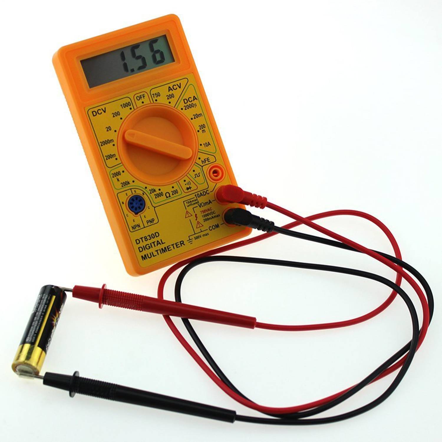 HOTFIX Digital Multimeter LCD AC DC - Image 2