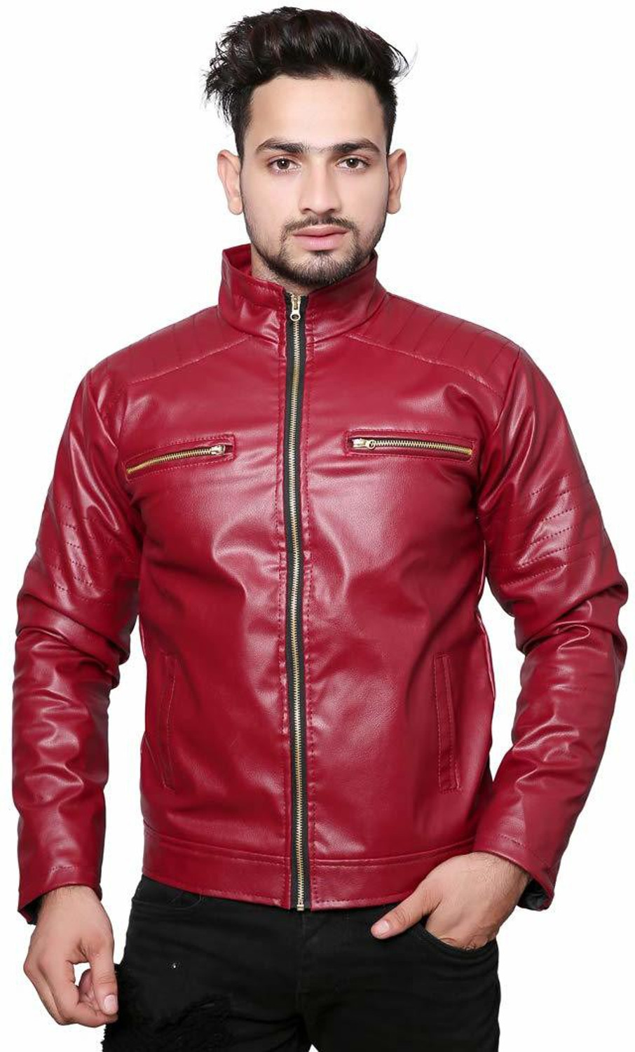 Image of lapataclub Full Sleeve Solid Men Jacket