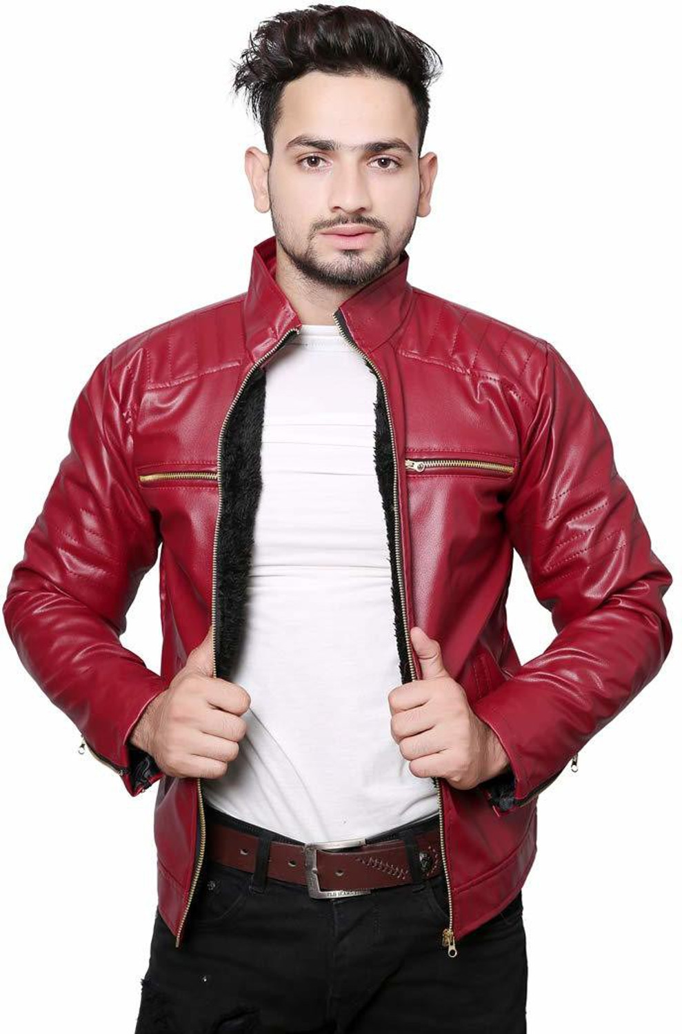 Image of lapataclub Full Sleeve Solid Men Jacket
