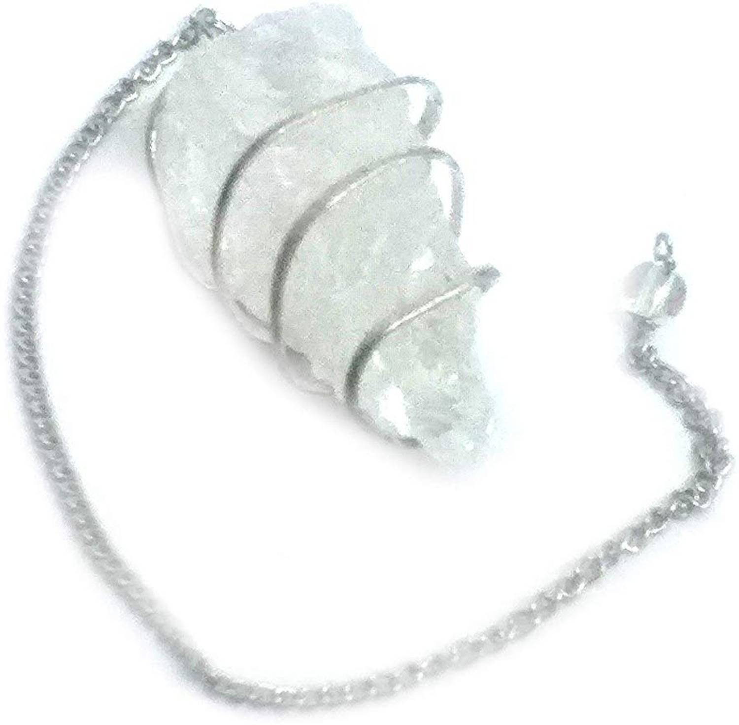 AIR9999 clear quartz rough chunk pendulum dowser Decorative Showpiece - 20 cm