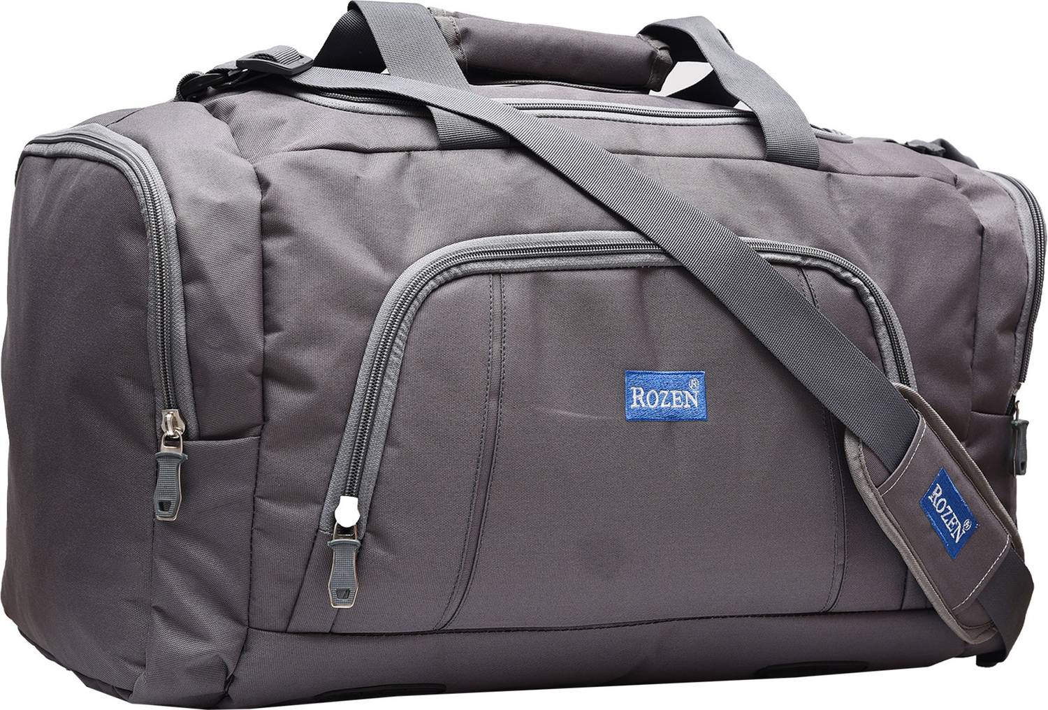 PANCY LUGGAGE (Expandable) 501-Grey 22 Inch 60 Liters Heavy Dutty Travel Luggage Bag Duffel Without Wheels