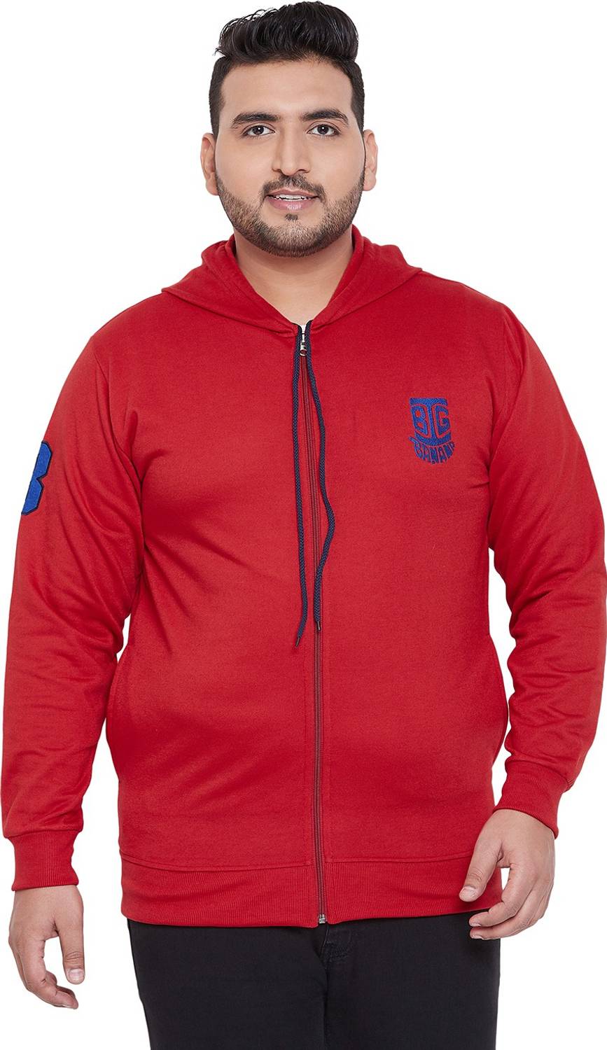 bigbanana Full Sleeve Solid Men Sweatshirt