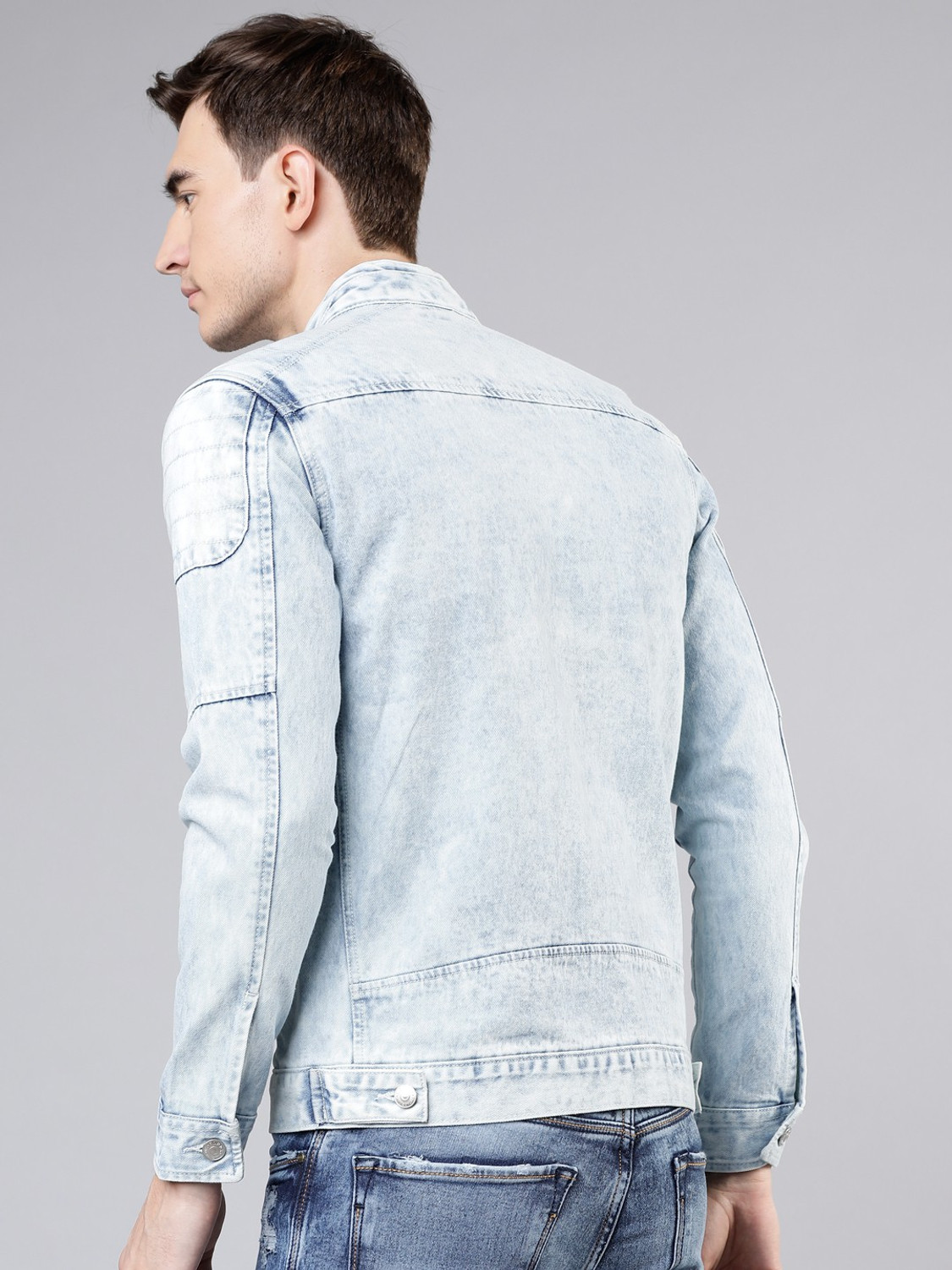 Image of HIGHLANDER Full Sleeve Solid Men Jacket