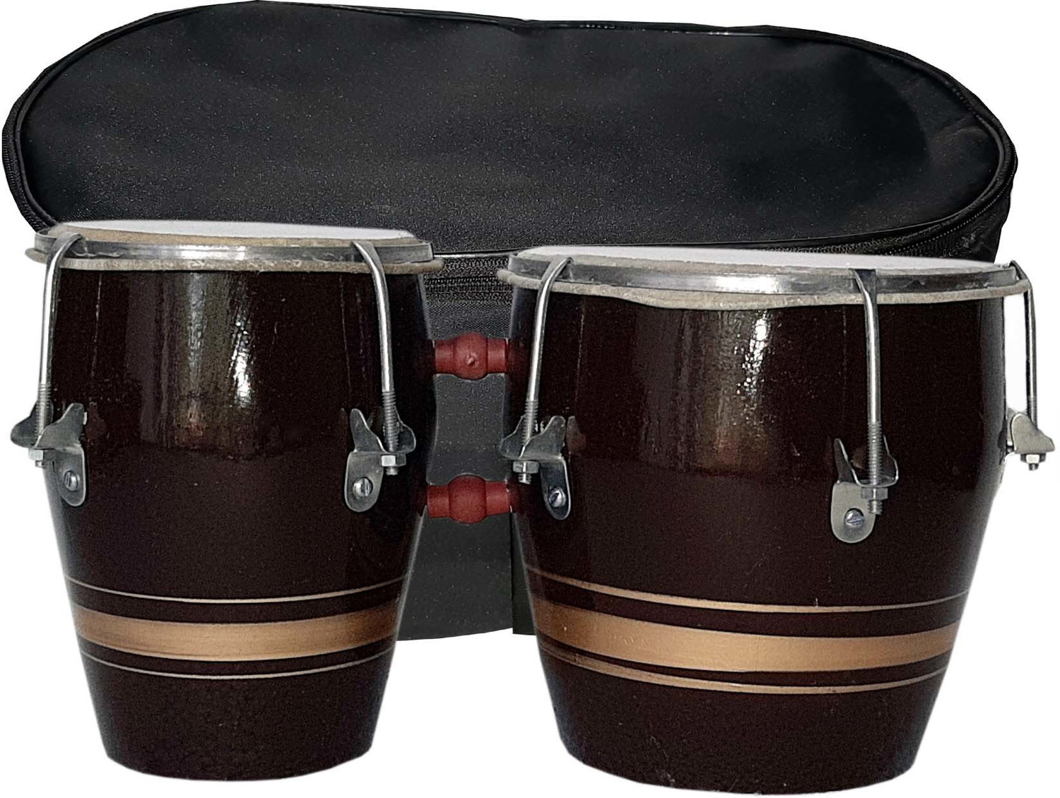Image of RAM musical Bongo With Bag Wooden Bongo