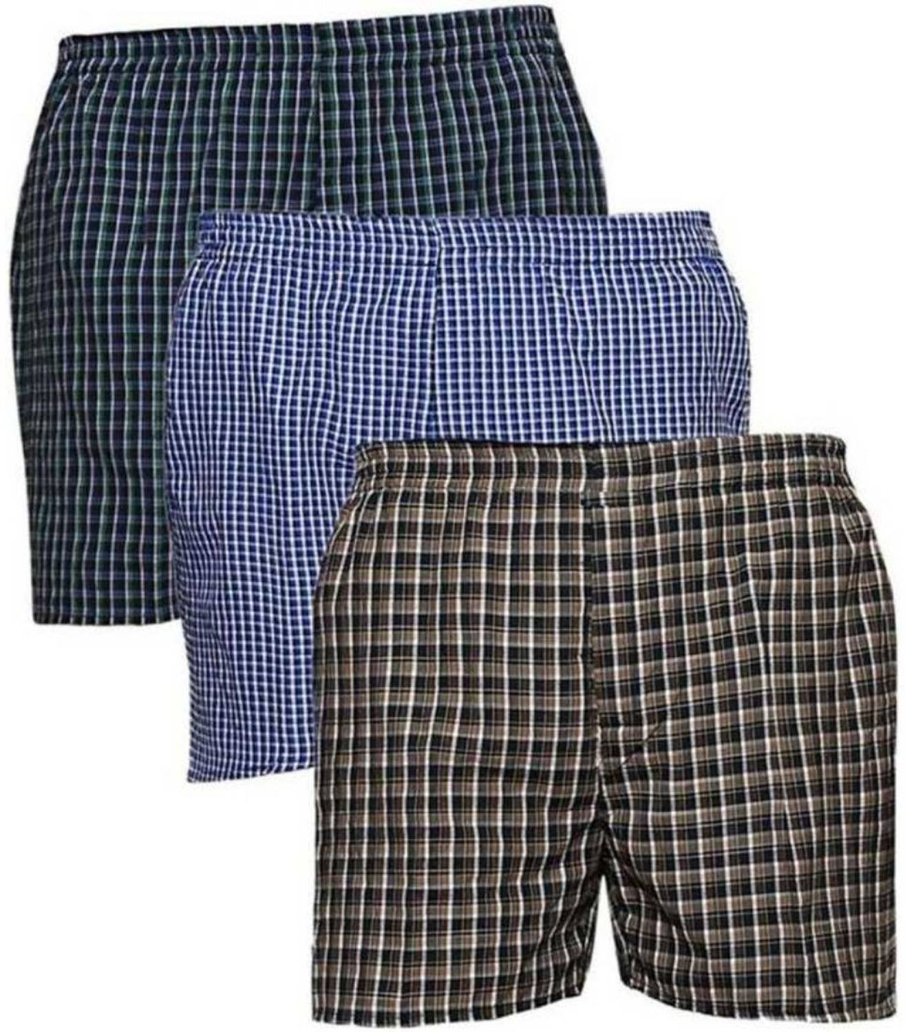 COMFOWEAR Checkered Men Boxer
