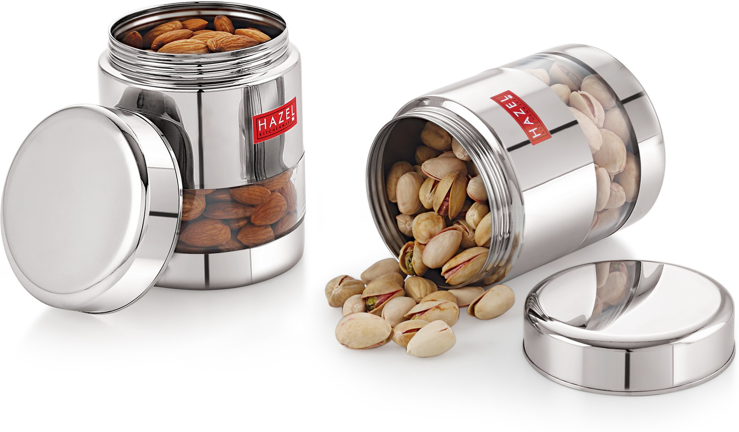 Image of HAZEL Steel Grocery Container - 400 ml